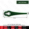 Cuchilla de plástico para cortacésped L85 césped de patio jardín césped nuevo cortacésped L90 plástico forma de calabaza lámina de plástico