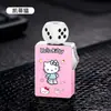Encendedor Nuevo Mahjong Dados, Encendedor Inflable Juguete Giratorio, Tendencia Genial Brillante a Prueba de Viento Llama Verde Venta al por Mayor