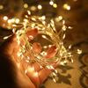 Luces LED pequeñas de colores luces intermitentes luces de cadena luces de alambre de cobre luces decorativas flores decorativas globos estrellas barra de luz luces decorativas de cumpleaños