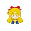 Broche Insignia Metálico de Chica Hermosa de Anime Insignia Lindos Dibujos Animados Decoraciones Periféricas Accesorios Unisex Comercio Exterior Transfronterizo
