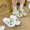 Galletas de Oso Cookie de Moda Lindos Versátiles Accesorios de Flor para Zapatos DIY Encantos Desmontables para Zuecos Hebillas para Zapatos