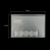 Bolsa de Almacenamiento para Tarjetas SIM de Teléfono Móvil Portatarjetas de Identificación y Tarjetas Bancarias Ranura para Tarjeta SIM Caja Pequeña de Almacenamiento para Tarjetas Pin Extractor de Tarjetas