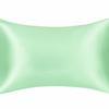 Funda de almohada de imitación de seda teñida directamente de fábrica, funda de almohada para exportación transfronteriza, funda de almohada tipo sobre para comercio exterior
