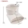 Accesorios de tubería plana de PVC para drenaje de baño, cocina y balcón; accesorios de tubería ovalados; drenaje de piso; dispositivo de reubicación de inodoro; 75, 110, 50