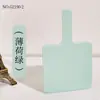 Espejo de Mano GECOMO con Mango Espejo de Maquillaje Espejo de Mango Cuadrado Espejo de Tocador Portátil Espejo de Maquillaje Simple