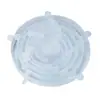 Tampa de Silicone de Grau Alimentício, Tampa Universal para Conservar Fresco, Tampa de Tigela Seladora Multifuncional, Tampa Redonda Universal de Filme Plástico