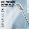 Disponible en blanco y negro, este set de ducha incluye una alcachofa de mano y una alcachofa superior.. Ofrecemos suministro al por mayor de juegos de ducha y sistemas de ducha directamente del fabricante
