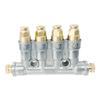 Conector rápido 34510 distribuidor de aceite T8618 5 salidas volumen cuantitativo 0.1CC 0.16CC