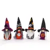 Decorações de Halloween Boneco Floresta Desenho Animado Pingente Boneco Sem Rosto Enfeites de Boneca Adereços para Decoração de Janela