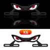 Luz de placa de motocicleta transfronteiriça parafuso triângulo olhos de demônio acessórios decorativos de motocicleta modificados universais luzes