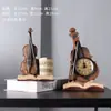 Decoraciones para Gabinete de Vino, Adornos Retro, Accesorios para el Hogar, Violín Creativo Sencillo para Sala de Estar, Mueble de TV, Estantería, Muebles Pequeños