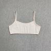 Ropa Interior Básica Cómoda para Chicas Solteras de Comercio Exterior Europeo y Americano Chaleco Pequeño Adolescente Ropa Interior de Algodón para Niña