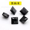Quadrado Ângulo Reto Azul Cristal Afiado Verde Nano Preto Nano Gema Sintética Quadrado Princesa Base Afiada Pedra Bruta Conjunto de Cera Gema