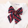 Vestido de negócios Colarinho feminino Banco de flores Aeromoça Atendimento ao cliente Atendente de negócios estilo coreano Arco pequeno lenço de gravata