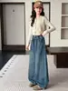 Pantalones Vaqueros de Nuevo Estilo Otoñal para Niñas Mayores, Jeans Casuales para Niños, Tendencia de Moda Elegante y Versátil