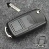 Adecuado para Funda de Llave Volkswagen Passat POLO Sagitar Jetta Bora Funda de Control Remoto Antirrobo