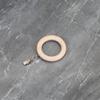 Amazon Venta Caliente Anillo de Madera Clip para Cortina Anillo para Cortina Hebilla para Cortina Anillo Colgante Madera Sólida Gancho Clip para Cortina Venta al Mayoreo