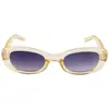 Gafas de Sol 2024 para Mujer Tendencia Nuevas Gafas de Sol Ovaladas Protección Solar Protección UV Europeas y Americanas Personalizadas Venta al por Mayor Transfronteriza