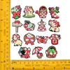 Nueva Serie de Picnic de Primavera Hebilla de Zapato Zuecos Zapato Flor Cruzada Comercio Electrónico Transfronterizo Caucho Suave de PVC Accesorios Decorativos Desmontables