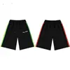 Pantalones Cortos Casuales de Verano de Moda con Rayas de Ángel y Bloques de Color, Fabricante de Comercio Exterior Transfronterizo, Venta al por Mayor, Pantalones Deportivos en Stock