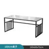 Nuevo Sofá con Asientos de Cabina Estilo Chino, Mesas y Sillas para Casa de Té, Sofá para Habitación Privada de Hotel/Casa de Huéspedes, Juego de Sofá de Hierro Forjado para Restaurante de Té, Asiento Doble
