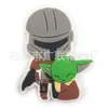 [Nova Estrela da Guerra] Sapatos de Caverna do Yoda Fivela de Flor para Sapato Fivela Decorativa Removível Venda Quente na Amazon