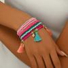 Moda Geométrica OL Pulsera para Mujer Europea y Americana Conjunto Diseño de Tejido de Cuentas de Arroz Nicho Pulsera Versátil Pulsera Personalizada