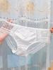 Ropa interior de mujer de satén sexy de algodón con entrepierna transpirable cómoda sin costuras fina de malla pura sexy ropa interior de mujer de encaje