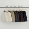 EVERTRUE2024 Inverno Novo Calça de Lã Versátil Shorts Casuais de Cintura Alta para Mulheres 38102