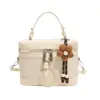 2026 Bolso Tejido Versátil y Elegante Nuevo Diseño de Nicho para Mujer Bolso Cuadrado Pequeño Bolso Caja Versátil Chic Bolso Cruzado