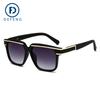 Defeng 28027 Nuevas Gafas de Sol para Hombre y Mujer Estilo Kajia Mismo Estilo Montura Grande Moda Transfronterizas Europa y América