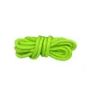 Cordones para Senderismo al Aire Libre Fútbol Deportes Baloncesto Casual Cuerda Redonda de Poliéster de 16 Hilos En Stock 5mm