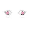 Pendientes de Cerdito Rosa Corea del Sur Personalidad Pequeños Frescos Mori Este Año Lindos Meng Meng Pendientes de Cerdo Suministro para Comercio Electrónico