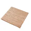 Cojín de Silla Transpirable de Paja Cojín de Silla de Oficina de Verano Estudiante Cojín Grueso para Silla Estilo Chino para el Hogar Cojín de Silla de Comedor