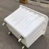 Tanque de Agua de Plástico Engrosado al por Mayor con Ruedas, Caja de Plástico para Almacenamiento y Rotación para Fábricas de Ropa, Caja de Plástico para Entrega Express, Cesta de Plástico para Almacenamiento