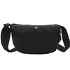 Bolsa Sela Estilo Japonês para Mulheres, Bolsa Transversal Ultra Transparente à Prova d'Água, Versátil Bolsa Dumpling para o Dia a Dia, Bolsa de Ombro sob o Braço em Cor Sólida com Acabamento de Alta Qualidade