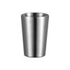 Copo Infantil de Camada Dupla Anti-Escaldante Caneca de Cerveja Dourada Coreana Caneca Caneca de Cerveja Louça Coreana Copo de Aço Inoxidável 304
