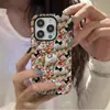 Funda de teléfono iPhone 18 de moda, de alta gama, con diseño de fantasma de calabaza bordado falso, mismo estilo que la popular funda de teléfono Apple 17