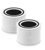Adecuado para filtros de purificador de aire serie Levoit Núcleo 300 núcleo de filtro cilíndrico núcleo mini eliminación de formaldehído