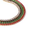 Jieding Ins Pulsera Nueva de Moda y Versátil Incrustada con Circonita Pulsera de Acero Inoxidable Elegante Retro Joyería de Mano Pulsera para Mujeres