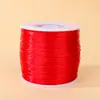Fio Elástico Plano de 500m, Colorido e Forte, Fio Elástico Especializado para Miçangas, Resistente ao Desgaste, Adequado para Artesanato e Montagem de Cristais