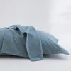 Un par de fundas de almohada de algodón puro cepillado para otoño e invierno, fundas de almohada de algodón para adultos 48x74, funda para almohada grande 50x80
