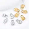 Colgante de Candado Pequeño en Forma de Corazón Electrochapado al Vacío en Oro Acero Inoxidable Accesorios para Joyería DIY Colgante para Collar Colgante Pequeño que Conserva el Color