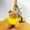 Chaveiro Pingente Boneca Urso Vestido Brinquedo de Pelúcia Ursinho de Pelúcia Evento da Temporada de Formatura Presente com Impressão de Logo