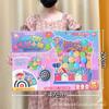Juguetes de Casa de Juego para Niños Educativos Cocina Artificial Juguetes de Cocina Set de Vajilla para Niñas Caja de Regalo Grande Regalo Institucional