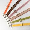 Ins marca de moda lona correa de hombro multicolor opcional accesorios de correa de hombro un solo hombro bandolera ajustable accesorios de equipaje correa de bolsa