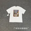 Comercio Exterior Transfronterizo Marca de Moda Nueva Camiseta Casual Holgada de Manga Corta con Estampado de Letras para Hombre y Mujer Parte Superior de Manga Media de Marca de Moda