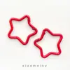 Pintura Horneada Resistente al Color Color Macarrón Corazón Estrella Cierre de Primavera Llavero DIY Dopamina Perler Beads Colgante Percha
