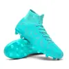 Copa Mundial Transfronteriza C. Ronaldo nuevos zapatos de fútbol tacos TF tacos AG púas largas para jóvenes estudiantes zapatos de entrenamiento para césped al por mayor