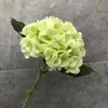 Película Western Americana Tacto a Mano Hortensia Accesorios para el Hogar Florales Lavable Hortensia de Cabeza Única con Hoja Accesorios de Boda